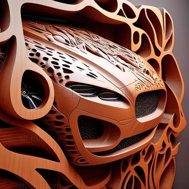3D мадэль Jaguar F Pace (STL)